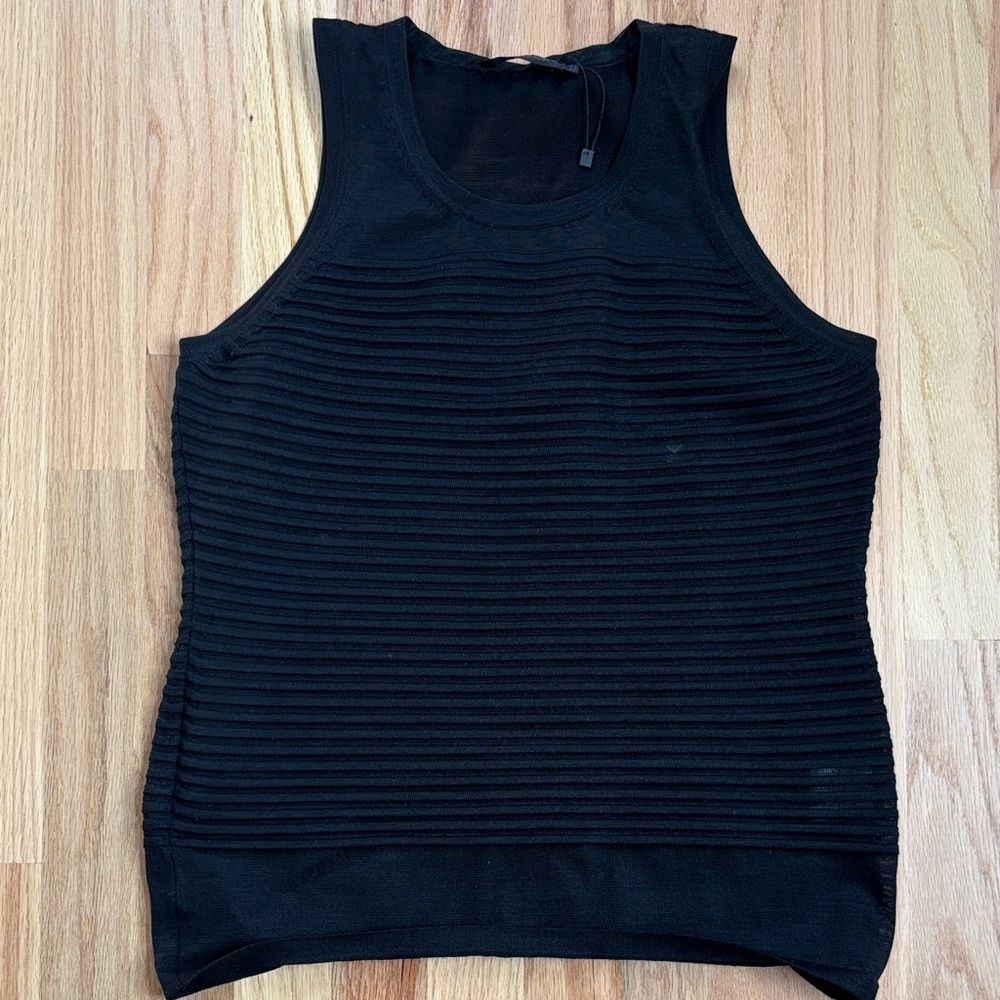 Calvin Klein collection Black Sleeveless Top